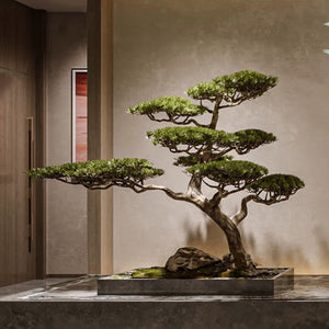 VICKY YAO Fine Bonsai - Giant bonsai projects / café projects / hotel projects are customizable in any size. UV-proof, waterproof indoor outdoor