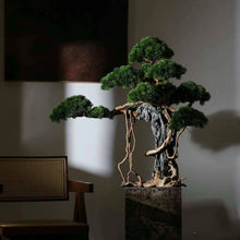 Load image into Gallery viewer, VICKY YAO Fine Bonsai - Exclusive Design Realistic Vine Bonsai Art Tree  96x45x88cmH