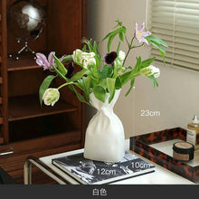 Load image into Gallery viewer, VICKY YAO home Decor -  Cool Bag Vase Without Artificial Flower 12x23cm H