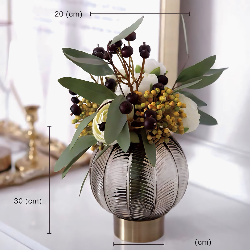 VICKY YAO Design Aesthetic - Exclusively Designed Floral Art with French-Style Topiary Base