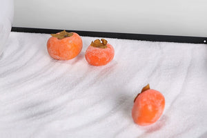 VICKY YAO Design Aesthetic - Exclusive Design Handmade Winter Frost Falling Persimmon Natural Touch Floral Art