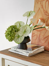 將圖片載入圖庫檢視器 VICKY YAO Faux Floral – Natural Touch Modern Artificial Arrangement with Anthurium, Calla Lily &amp; Hydrangea | Elegant Green Decor for Home &amp; Office