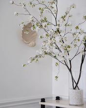Load image into Gallery viewer, VICKY YAO - Aman Hotel Style Artificial Pear Blossom Arrangement | Luxury White Floral Installation | Modern Minimalist Table Decor