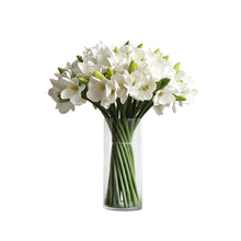 画像をギャラリービューアに読み込む, VICKY YAO Design - Elegant French Floral Arrangement Timeless Elegant Home Decor Romantic Real Touch White Amaryllis Classic Centerpiece