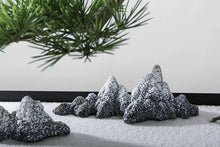 Load image into Gallery viewer, VICKY YAO-Artificial Bonsai Tree Japanese Style Bonsai Faux Pine Tree Zen Garden Decor Home Decor Indoor Sculpture Plant L60xW25xH50