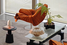 画像をギャラリービューアに読み込む, VICKY YAO - Handcrafted Solid Wood Japanese Zen Mount Fuji Snow Mountain Sculpture Decor L48xH32cm