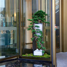 画像をギャラリービューアに読み込む, VICKY YAO Bonsai Art - Realistic Bonsai Installation Art for Luxury Hotels &amp; Interior Design W80xH165cm