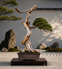 Load image into Gallery viewer, VICKY YAO-Unique Millennium Cliff Cypress Bonsai Art,Dragon Form Driftwood Sculpture, Handmade Realistic Zen Bonsai Decor,Zen Interior Decor