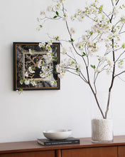 Load image into Gallery viewer, VICKY YAO - Aman Hotel Style Artificial Pear Blossom Arrangement | Luxury White Floral Installation | Modern Minimalist Table Decor