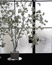 Load image into Gallery viewer, VICKY YAO - Aman Hotel Style Artificial Pear Blossom Arrangement | Luxury White Floral Installation | Modern Minimalist Table Decor