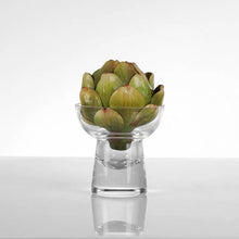 Load image into Gallery viewer, VICKY YAO- Luxury Faux Artichoke Centerpiece | Modern Glass Display Decor | High-End Hotel Lobby Table Styling | Designer Home Accent
