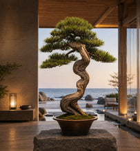 Load image into Gallery viewer, VICKY YAO-Bespoke Artificial Bonsai Art Crafted from Thousand-Year-Old Cliff Juniper