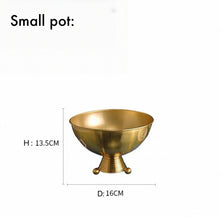 画像をギャラリービューアに読み込む, VICKY YAO Design - Faux White Orchid in Gold Vase Modern Home Decor Arrangement Tall Size H65cm