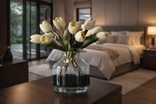 Load image into Gallery viewer, VICKY YAO Faux Floral - Real Touch Artificial Tulip With Melancholy Feature Arrangement