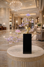 Load image into Gallery viewer, VICKY YAO - Luxury Natural Amethyst Crystal Tree Sculpture, Hand-Carved Solid Brass Bonsai, Handmade High-End Home Decor
