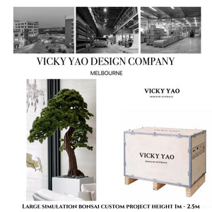 VICKY YAO Art AESTHETIC- High-end Commercial Customized Projects Large Bonsai Tree