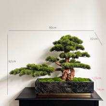 Load image into Gallery viewer, VICKY YAO Fine Bonsai - Realistic Hotel Style Bonsai Art with Marble Base