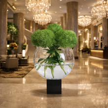 画像をギャラリービューアに読み込む, VICKY YAO Design Aesthetic - Exclusively Designed Green Real Touch Dianthus Arrangement with Lifelike Texture