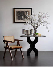 Load image into Gallery viewer, VICKY YAO - Aman Hotel Style Artificial Pear Blossom Arrangement | Luxury White Floral Installation | Modern Minimalist Table Decor