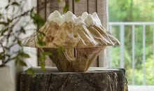 画像をギャラリービューアに読み込む, VICKY YAO - Handcrafted Solid Wood Japanese Zen Mount Fuji Snow Mountain Sculpture Decor L48xH32cm