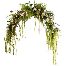 画像をギャラリービューアに読み込む, VICKY YAO-  Floral Arrangement Easy to Attach Banister Garland for Staircase&amp;Wedding Table Décor Ready-to-Use Artificial Flower Art