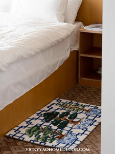VICKY YAO Floor Art - VIP FREE GIFT Luxury Handcrafted Bonsai Art Aesthetic Carpet 600x900MM