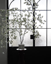 Load image into Gallery viewer, VICKY YAO - Aman Hotel Style Artificial Pear Blossom Arrangement | Luxury White Floral Installation | Modern Minimalist Table Decor