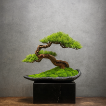 將圖片載入圖庫檢視器 VICKY YAO Design Aesthetic - Exclusive Design Handmade Latest Works Realistic Artificial Faux Bonsai Art W57 x D33 x H48 cm