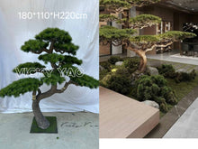 Load image into Gallery viewer, VICKY YAO- Realistic Faux Bonsai Tree Artificial Bonsai Tree / Outdoor Indoor Waterproof and UV-resistant 180x110x170cm