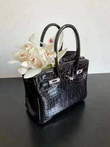 VICKY YAO Art Series - Creative Exclusive Design Hermes Bag Vase With Diamond Buckle