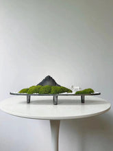 Load image into Gallery viewer, VICKY YAO Design Aesthetic - Exclusive Design Handmade Preserved Moss Feng Shui Realistic Bonsai Art