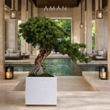 画像をギャラリービューアに読み込む, VICKY YAO Design Aesthetic - New Chinese Style Artificial Bonsai With Real Trunk W60xH80cm