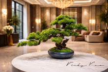 Load image into Gallery viewer, VICKY YAO Design Aesthetic - Exclusive Design Handmade Artificial Bonsai Art L65 x W26 x H45cm