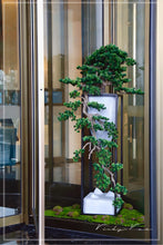画像をギャラリービューアに読み込む, VICKY YAO Bonsai Art - Realistic Bonsai Installation Art for Luxury Hotels &amp; Interior Design W80xH165cm