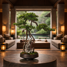 Load image into Gallery viewer, VICKY YAO Fine Bonsai - Exclusively Designed Realistic Bonsai Stone – Handcrafted Artistic Creation L56 x H60cm