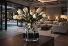 Load image into Gallery viewer, VICKY YAO Faux Floral - Real Touch Artificial Tulip With Melancholy Feature Arrangement