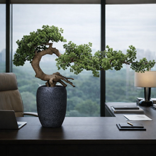 Laden Sie das Bild in den Galerie-Viewer, VICKY YAO Design Aesthetic - Exclusive Realistic Bonsai Art Design 100x80cmH