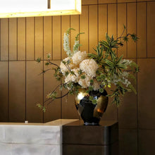 Load image into Gallery viewer, VICKY YAO - Japanese Hotel &amp; Restaurant Commercial Realistic Floral Art Arrangement with Vase Included L90xH80cm