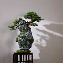 Load image into Gallery viewer, VICKY YAO Art Aesthetic - New Arrival Chinese Broken Ceramic Preserved Moss Artworks