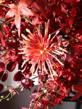 Load image into Gallery viewer, VICKY YAO Faux Floral - Luxury Exclusive Design Mansion IFIRE Red Faux Floral Art