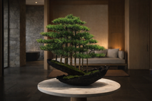 Load image into Gallery viewer, VICKY YAO - Fine Art Forest Bonsai Sculpture ｜Artificial Bonsai Driftwood Style Japanese Zen Tree Arrangement – Luxury Home Decor