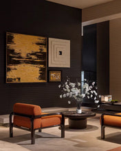Load image into Gallery viewer, VICKY YAO - Aman Hotel Style Artificial Pear Blossom Arrangement | Luxury White Floral Installation | Modern Minimalist Table Decor