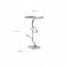 Load image into Gallery viewer, VICKY YAO Art Furniture - Golden Birds Forged Aluminum Side Table Luxury Sculptural Furniture