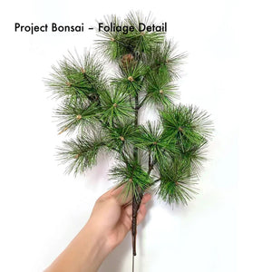 VICKY YAO- Realistic Faux Bonsai Tree Artificial Bonsai Tree / Outdoor Indoor Waterproof and UV-resistant 180x110x170cm