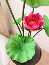 Load image into Gallery viewer, VICKY YAO - Japanese Antique Bronze Lotus Floral Arrangement | Luxury Faux Lotus Sculpture
