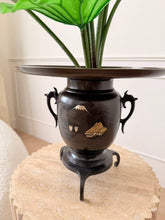 Load image into Gallery viewer, VICKY YAO - Japanese Antique Bronze Lotus Floral Arrangement | Luxury Faux Lotus Sculpture