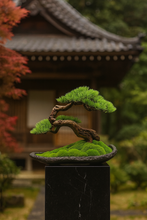 將圖片載入圖庫檢視器 VICKY YAO Design Aesthetic - Exclusive Design Handmade Latest Works Realistic Artificial Faux Bonsai Art W57 x D33 x H48 cm