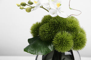 VICKY YAO Faux Floral - Exclusive Design Fresh Green Faux Plant Arrangement