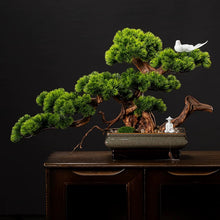 將圖片載入圖庫檢視器 VICKY YAO Faux Bonsai - Exclusive Design Handmade Artificial Bonsai Tree in Realistic 4 feet Ceramic Pot 70x25x45cm
