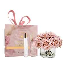 画像をギャラリービューアに読み込む, VICKY YAO FRAGRANCE - Real Touch Morandi Nude Rose Floral Art &amp; Luxury Fragrance 50ml